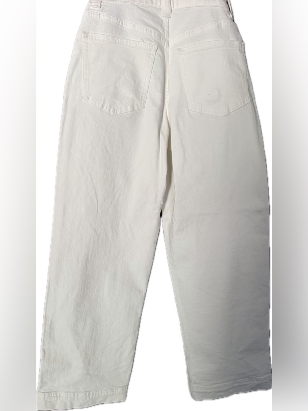 Madewell White Wide-Leg Jeans - Picture 6 of 6